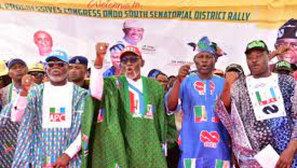 2023:Akeredolu canvasses votes for Tinubu, Jimoh Ibrahim, other APC candidates